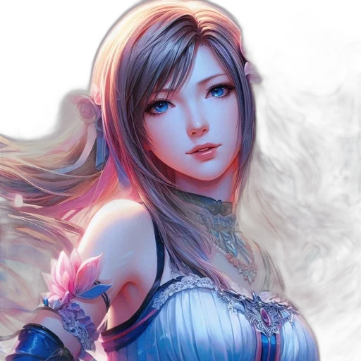 fantasy art, concept art, photorealistic, anime transparent PNG cut-out