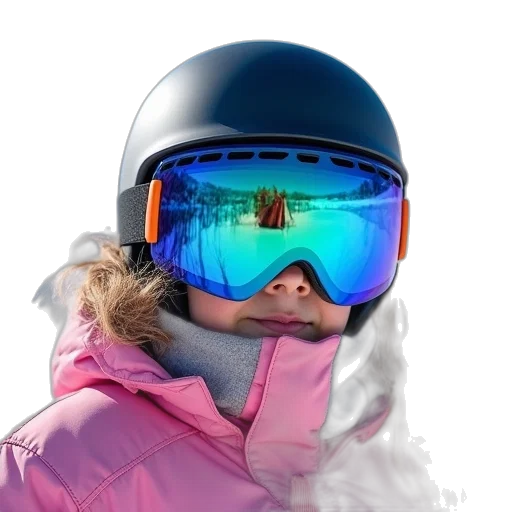 face, mask, jacket, hat transparent PNG cut-out