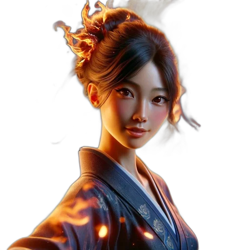 staff, crown, face, fantasy art transparent PNG cut-out