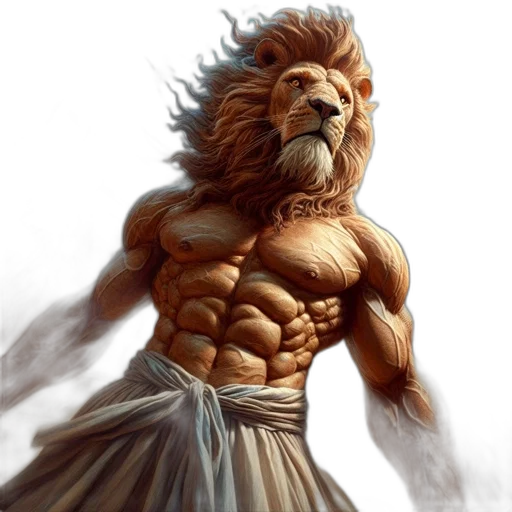 animal, fantasy art, concept art, photorealistic transparent PNG cut-out