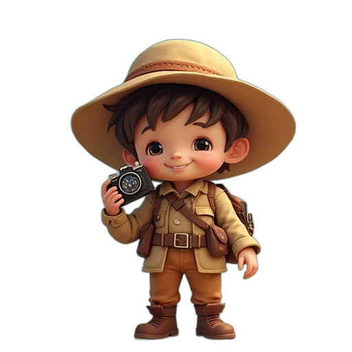 staff, weapon, hat, animal transparent PNG cut-out
