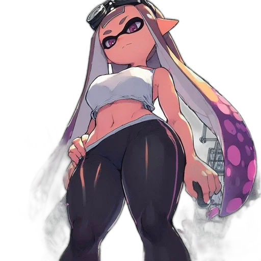 dress, jacket, weapon, staff transparent PNG cut-out