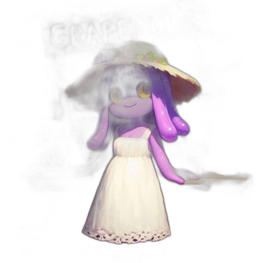dress, hat, mask, staff transparent PNG cut-out