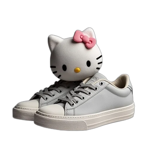shoes, 3d render, photorealistic, hello transparent PNG cut-out
