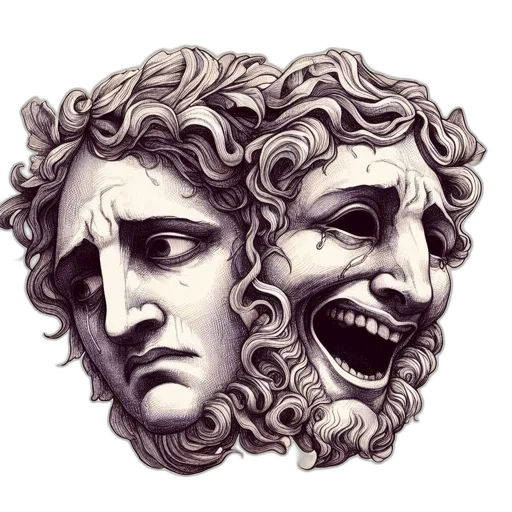 mask, face, crown, hair transparent PNG cut-out