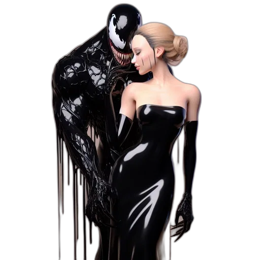 dress, mask, comic book art, concept art transparent PNG cut-out