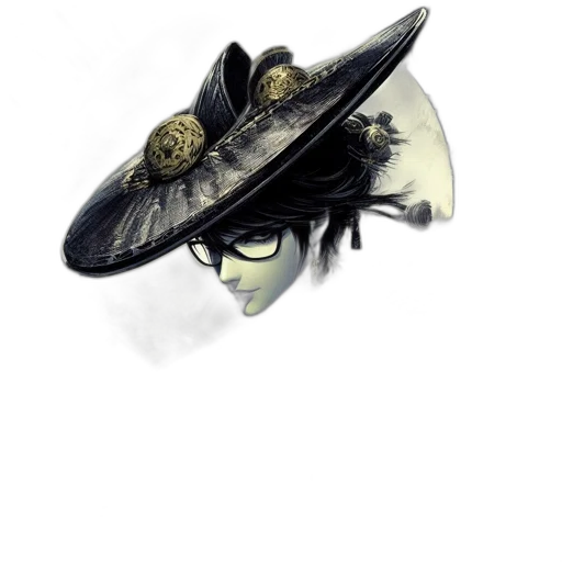 hat, crown, shoes, mask transparent PNG cut-out
