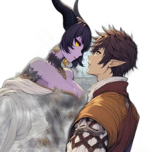 dragon, sword, anime, fantasy art transparent PNG cut-out