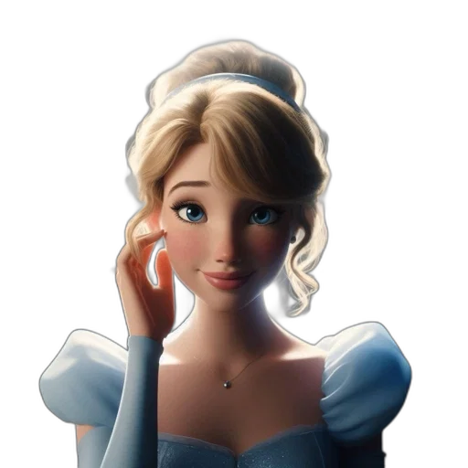 face, dress, crown, jewelry transparent PNG cut-out
