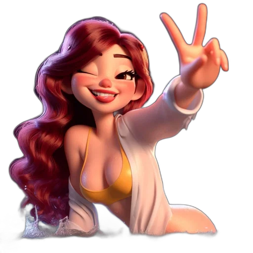 cartoon, 3d render, concept art, pixel art transparent PNG cut-out
