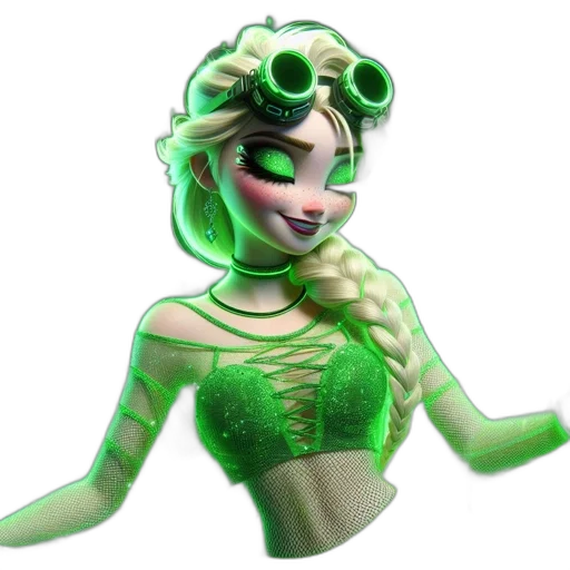 mask, creature, dress, crown transparent PNG cut-out