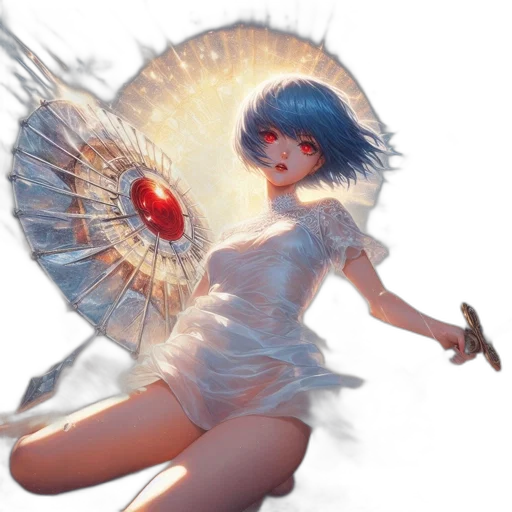 dress, weapon, creature, robot transparent PNG cut-out