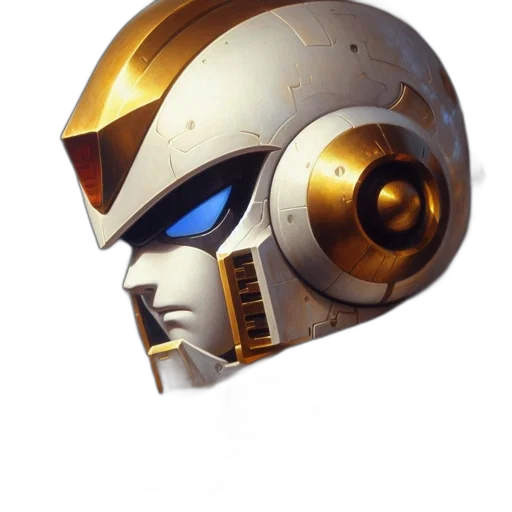 robot, mask, face, concept art transparent PNG cut-out