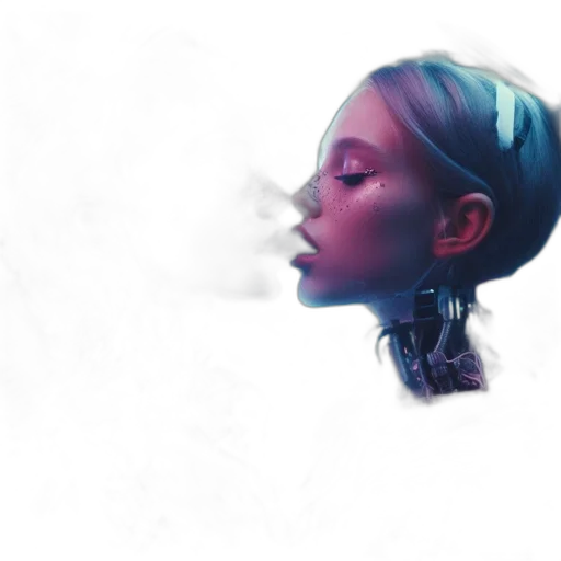 face, mask, robot, crown transparent PNG cut-out