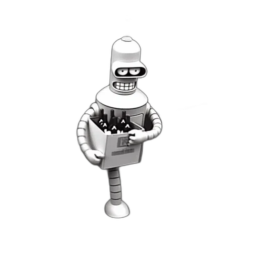 robot, staff, jewelry, bottle transparent PNG cut-out