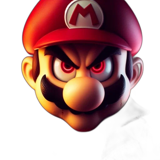 mask, face, hat, 3d render transparent PNG cut-out
