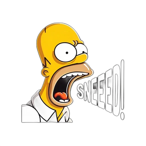 pixel art, animated, character, homer transparent PNG cut-out
