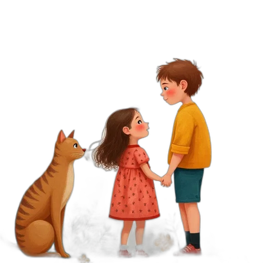 animal, creature, dress, watercolor transparent PNG cut-out