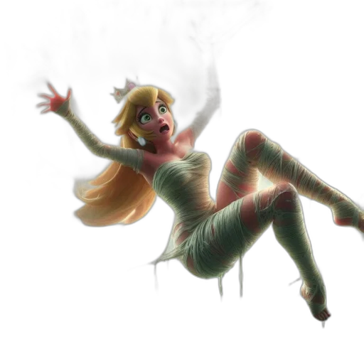 dress, concept art, fantasy art, 3d render transparent PNG cut-out