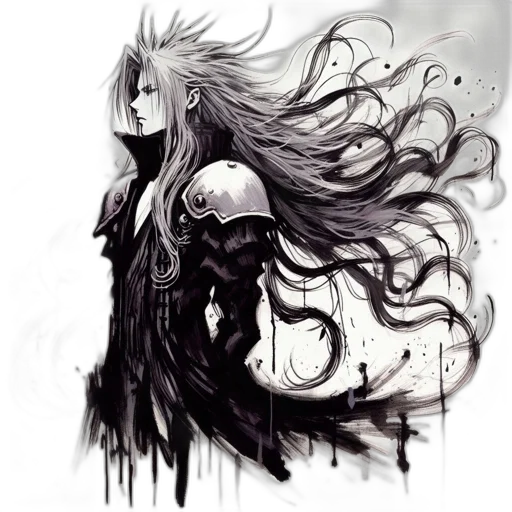dragon, mask, hair, creature transparent PNG cut-out