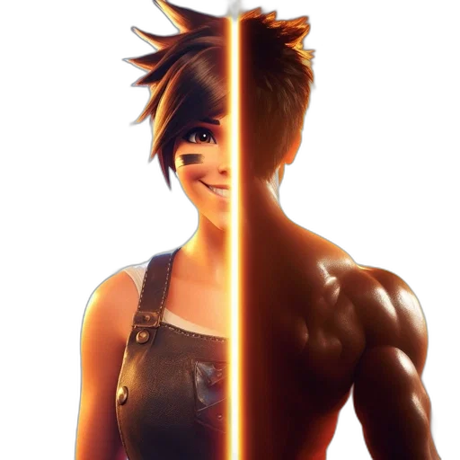 face, weapon, mask, hair transparent PNG cut-out