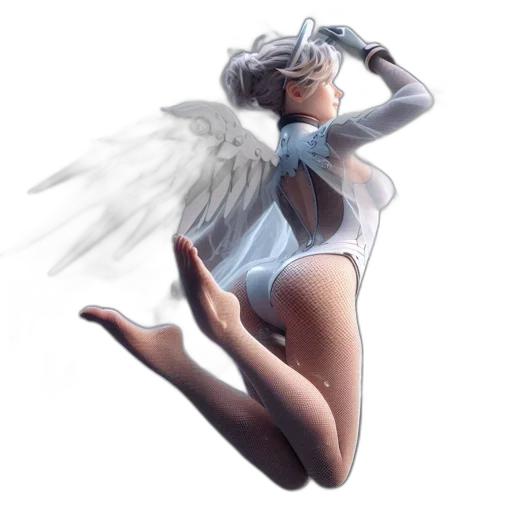 concept art, fantasy art, pixel art, 3d render transparent PNG cut-out