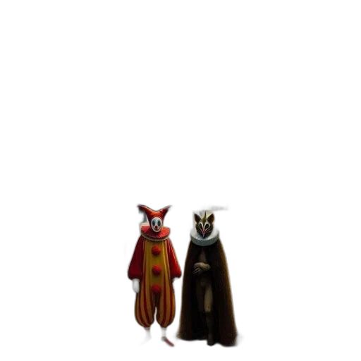 staff, mask, animal, dress transparent PNG cut-out