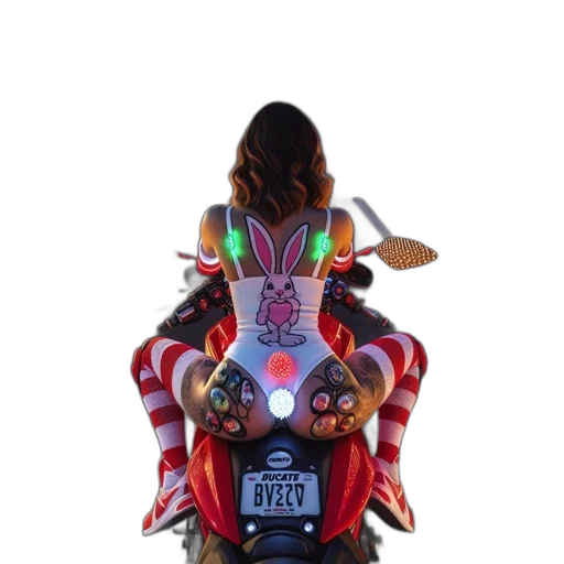 jacket, jewelry, weapon, robot transparent PNG cut-out