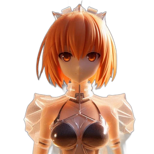 robot, dress, crown, mask transparent PNG cut-out