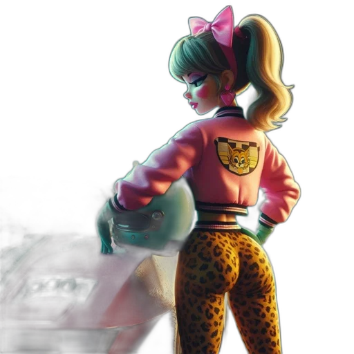 jacket, robot, car, concept art transparent PNG cut-out