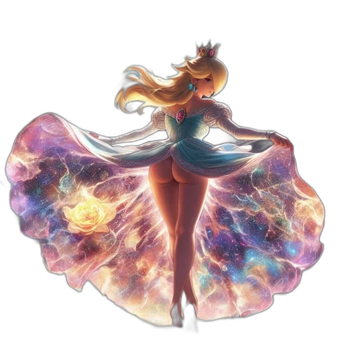 dress, concept art, fantasy art, anime transparent PNG cut-out