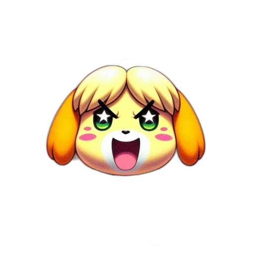 staff, animal, face, creature transparent PNG cut-out