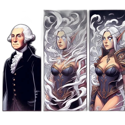 comic book art, fantasy art, concept art, pixel art transparent PNG cut-out
