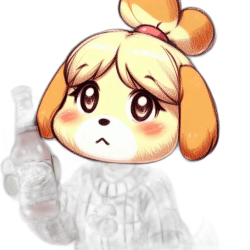 bottle, staff, animal, food transparent PNG cut-out