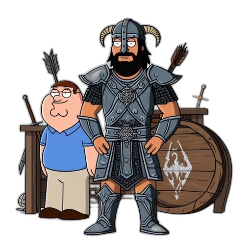 sword, weapon, cartoon, fantasy art transparent PNG cut-out