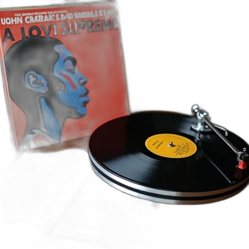 vinyl, record, cover, titled transparent PNG cut-out