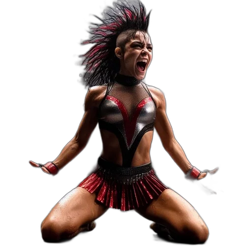 concept art, photorealistic, female, athlete transparent PNG cut-out