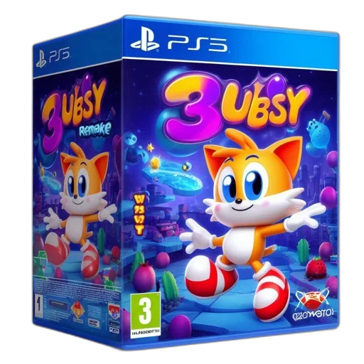 3d render, mock-up, playstation, game transparent PNG cut-out