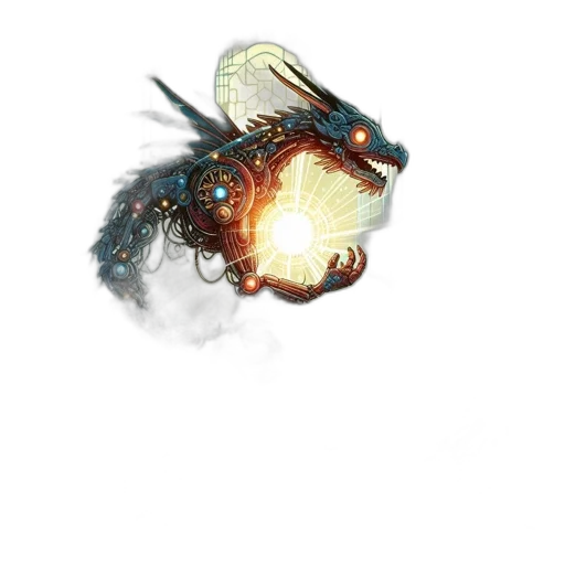 dragon, creature, animal, weapon transparent PNG cut-out