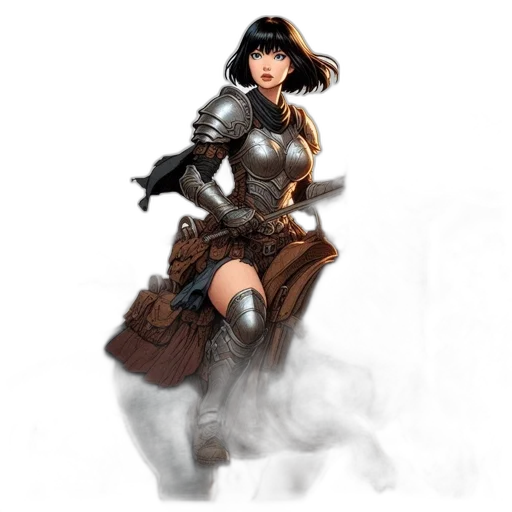 dress, sword, weapon, staff transparent PNG cut-out