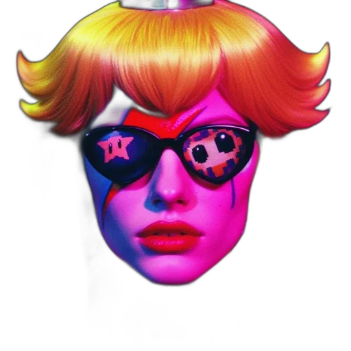 mask, face, crown, hair transparent PNG cut-out