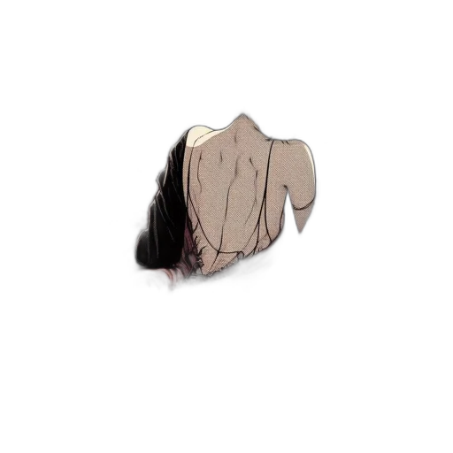 jacket, hair, dress, mask transparent PNG cut-out
