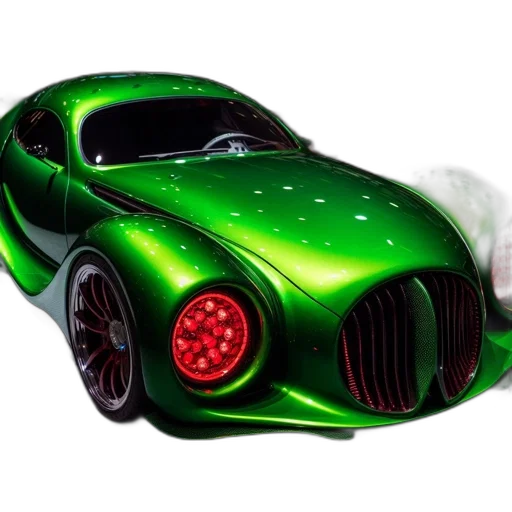 car, 3d render, concept art, photorealistic transparent PNG cut-out