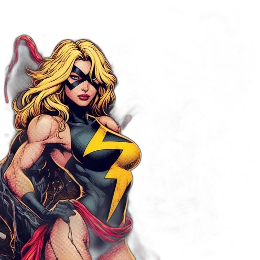 comic book art, concept art, fantasy art, watercolor transparent PNG cut-out