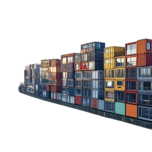 building, furniture, 3d render, concept art transparent PNG cut-out