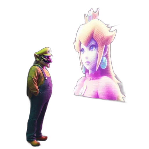 crown, hat, staff, face transparent PNG cut-out