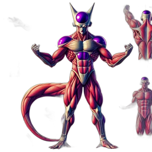 concept art, comic book art, 3d render, fantasy art transparent PNG cut-out