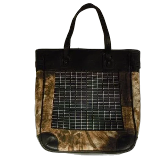 tote, bag, solar, panel transparent PNG cut-out
