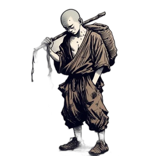staff, concept art, comic book art, fantasy art transparent PNG cut-out