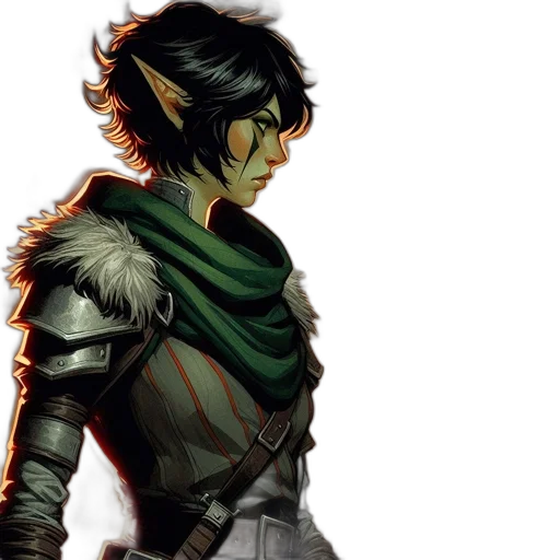 fantasy art, concept art, comic book art, pixel art transparent PNG cut-out